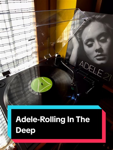 21 - Adele - Rolling In The Deep #vinyl #vinylrecords #adele #music #fyp
