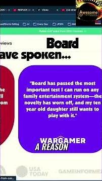 Future of Board Games? Meet Bored.fun Interactive Display! #shorts