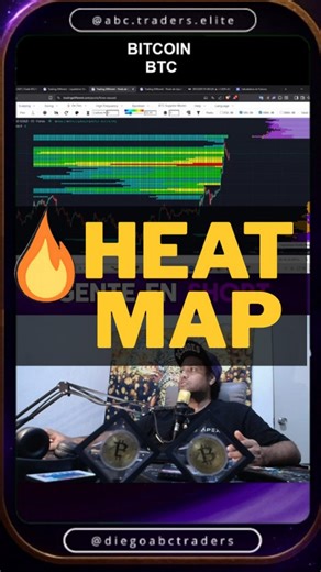 Diego Abc Traders on Instagram: "🔥 HEATMAP TRADING Detectando los pools de liquidez El precio no se mueve al azar. Se mueve hacia liquidez. Con Heatmap Trading de @tradingdifferent puedes: • Identificar zonas institucionales • Anticipar barridos de stops • Operar con intención, no con esperanza Liquidez primero. Después, el precio. 🟠Regístrate Link en la descripción de mi Perfil💥 #abctraderselite #tradingdifferent #bitcointrading #tradingeducacion #criptomonedas"