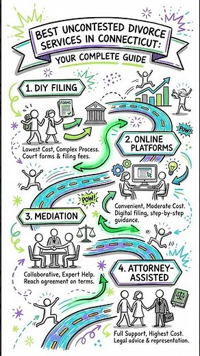 Connecticut Uncontested Divorce: From $350 DIY to Full Service in 35 Days