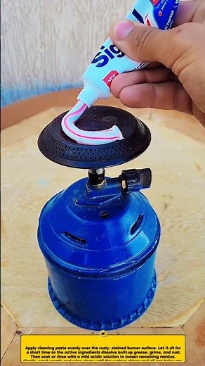 Gas Burner Cleaning Method | Restore Like New