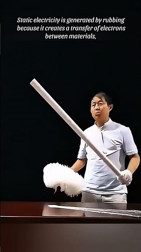 static electricity demonstrates #physics #demonstration