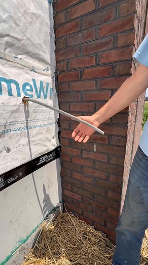 Mounting an electrical box on uneven stone Use this PVC trick! #build #howto #construction #hack #diy #contractor | Jonathan R. Butler | Facebook