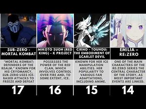 Chill Out! Top 21 Ice Users in Anime That Will Leave You Frostbitten