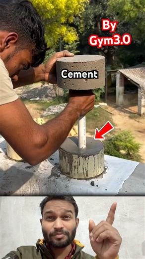 Stop Buying Expensive Weights! DIY Cement Dumbbells for ₹100😳