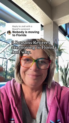 If you’ve spent 10 minutes in my comment section, you’ve seen it: “Florida is a shthole.”* Cool. Here are 3 financial reasons retirees keep moving here anyway 👇 1️⃣ Lady Bird Deeds – Florida is one of the few states that lets you pass your home to your heirs without probate while keeping full control during your lifetime. Huge win for estate planning. 2️⃣ Retirement Income Advantages – No state income tax, no tax on Social Security, no tax on most retirement income. Your money simply goes furth