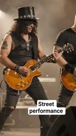 Street performance #shorts#gunsnroses#music#guitar#slash