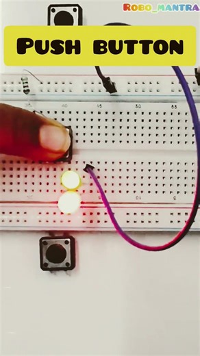 👉 “Electronics Basics #1 – Push Button Switch on Breadboard 🔘⚡”