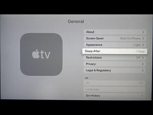 How to Turn On Timer on APPLE TV 4K - Set Sleep Timer on Apple...