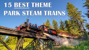 All-aboard! What’s a visit to a theme park without a ride on a classic steam locomotive? Here’s our picks for the best theme park steam trains in America. To come up with this non-scientific list of best narrow gauge railroads, we looked at many factors like how impressive, unique, or historic the locomotive is, how long and interesting the route is, and what there is to look at along the way. Featuring trains from Kings Island and Miami Valley Railroad, Frisco Silver Dollar Line, Tommy G. Rober