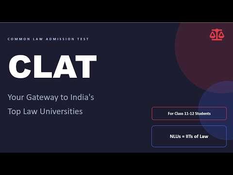CLAT Complete Guide | Exam Pattern, NLU & Full Details