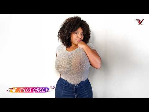 Navy Green | Plus Size Curvy Model, Instagram Star, Internet girl, Facts Up