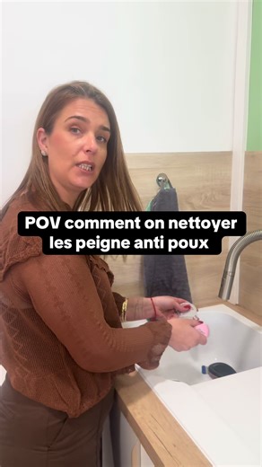 Comment nettoyer les peignes anti Anti Poux après Traitement mes astuces ##pourtoii##familia##mama##france##paris