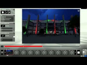 0676 Animated Spotlight Colors Effect