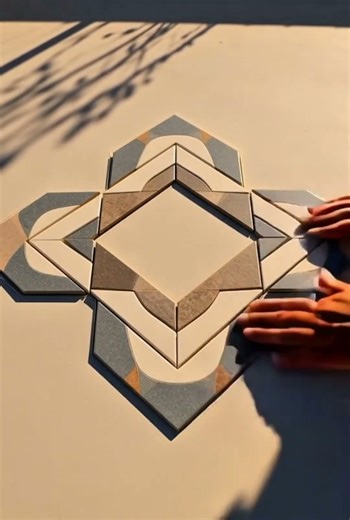 Watch This Tile Pattern Lock Perfectly