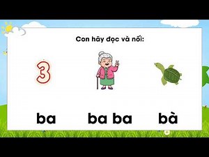 Trò Chơi Chữ Cái B b - dấu huyền| Giúp bé nhanh thuộc chữ cái nhất| Theo bộ sách KNTT