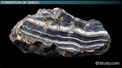 Gneiss Rock | Composition, Formation & Uses - Video | Study.com
