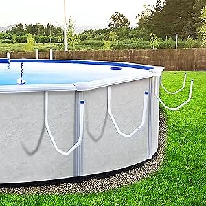 Amazon.com : 5PCS Pool Solar Cover Holder-U-Shaped Tube Set Keep Pool Cover Away from The Ground-Solar Cover Hooks for Above-Ground Swimming Pool Solar Blankets Storage : Patio, Lawn & Garden