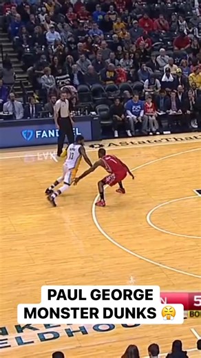6.6K views · 68 reactions | Paul George is giving his comeback tonight. Time to take a look at some of his unreal dunks  | Open Court | Facebook