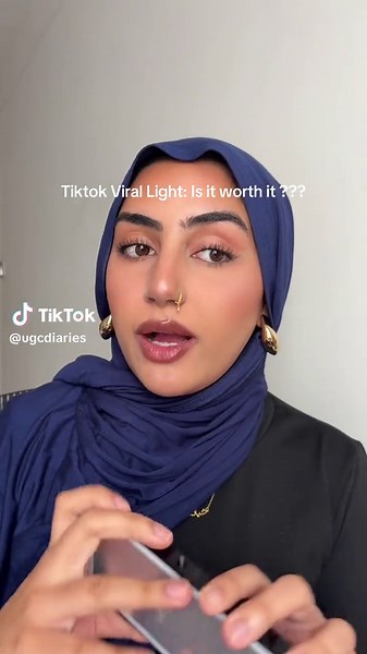 TikTok Lighting Upgrade: Review of a Bright Light