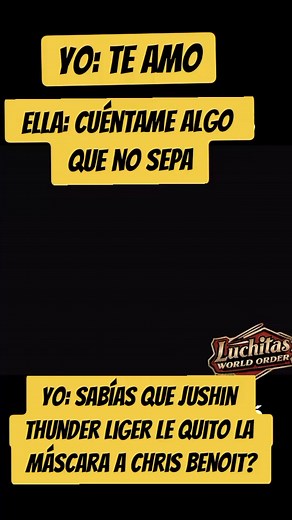85K views · 682 reactions | Sandías que?... Jushin Thunder Liger le ganó la máscara al error 404 not found #ChrisBenoit quien en su etapa de enmascarado era conocido como "Pegasus Kid" #capowrestling #wwefans #wrestling #WWE #luchitasworldorder #reelsfbシ #tiktok #reeltiktok | Luchitas World Order | Facebook