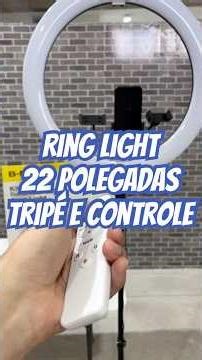 BM-L22 - 22-inch RGB Colorful Ring Light with Remote Control and 2.1m Tripod Bmax