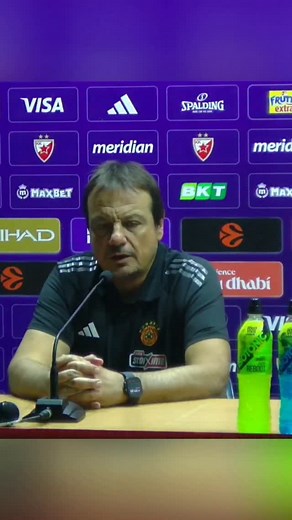 9.8K views · 298 reactions | Kako god okreneš crveno-bele boje.  ⚪️ Ergin Ataman je nakon meča sa Zvezdom, napravio grešku i čestitao pobedu Olympiacosu.  | Basketball Sphere | Facebook