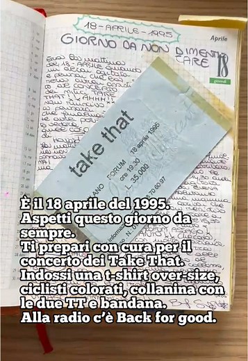 Il concerto dei Take That del 1995: un evento magico