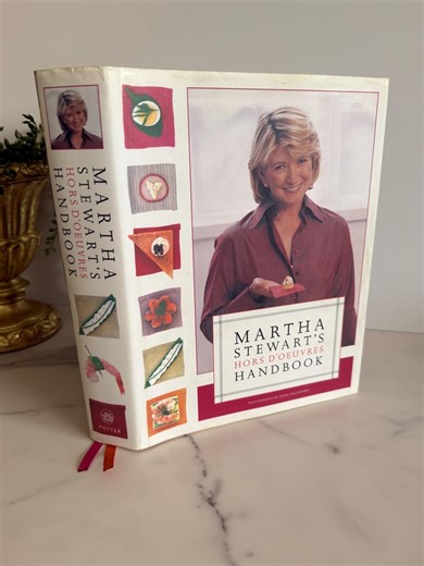 1999 First Edition Martha Stewart Hors D’oeuvres Handbook | Vintage Cookbook | Entertaining Recipes | Kitchen Decor Book | Hostess Gift - Etsy