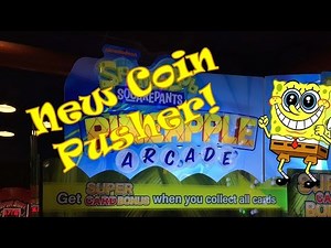 NEW SpongeBob Squarepants Pineapple Arcade Coin Pusher!
