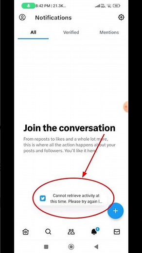 Cannot retrieve activity at this time please try again Twitter problem FIX #shorts #twitter #X