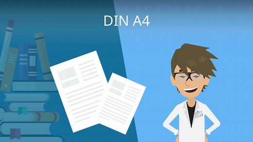 Wie groß ist DIN A4?