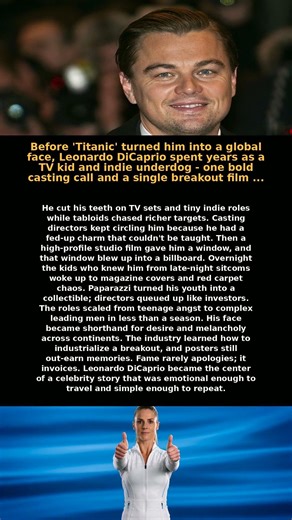 Before 'Titanic' turned him into a global face, Leonardo DiCaprio spent years as a TV kid and indie