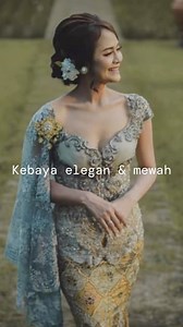 Kebaya, keajaiban busana tradisional Indonesia, melambangkan...