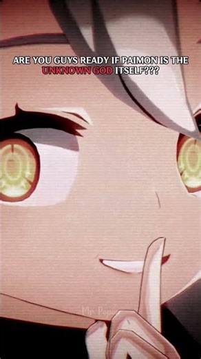 What If Paimon Is The Unknown God? 😳👁️