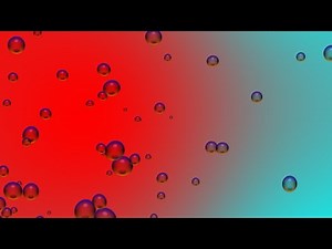 Colorful bubbles animated gradient background | 4k