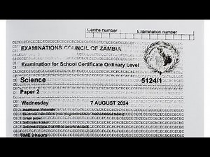 2024 GCE SCIENCE paper 2 || chemistry|| section C (C2)