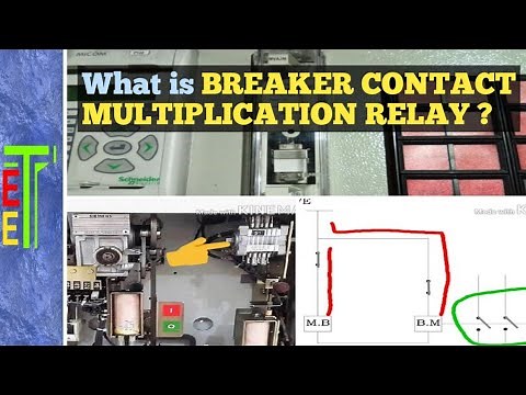What is breaker contact multiplication relay