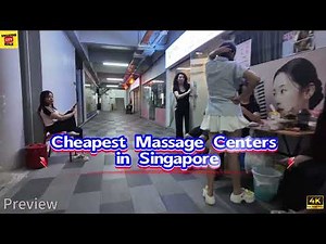 The cheapest Massage Centers in Singapore|Crawford lane