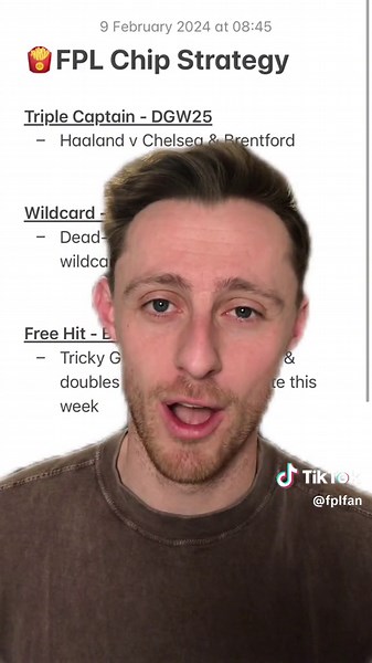 ULTIMATE FPL CHIP STRATEGY GUIDE 🤝 #FPL #fantasypremierleague #fplcommunity