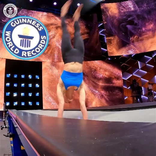 Lucie Colebeck's multiple records firmly secure her as the the backflip queen 👸 | Guinness World Records