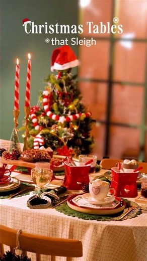 Christmas tableware ideas for holiday hosting!