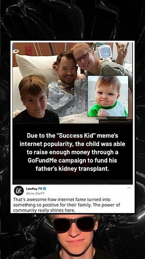 Success Kid Saves Dads Life