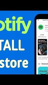 How to Install Spotify App on Google Play Store