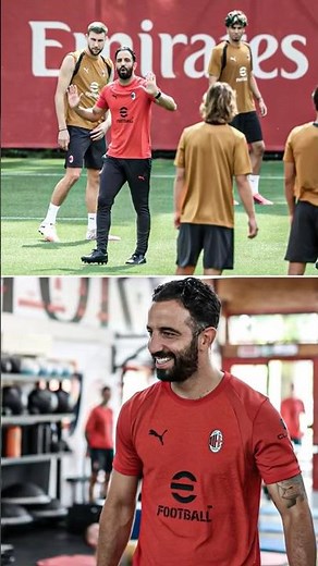 RUBEN AMORIM'S FIRST MILAN TRAINING! 😁🇵🇹