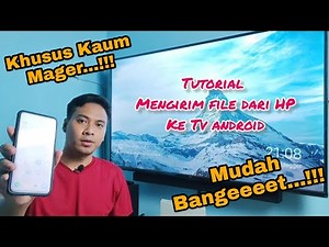 Easy way to send files from HP to Android TV | Especially mager..!!!