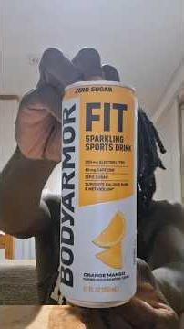 Body Armor Fit Orange Mango #tastetest #bodyarmor