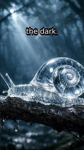 Glass Snails: Nature’s Invisible Jewels #Wildlife #NatureFacts #MoonlitMystery