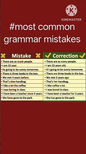 30 of the Most Common Grammatical Errors We All Need to Stop Making|English grammar online classes