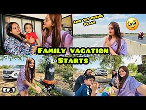 Bindass Kavya Family Summer Vacation Trip Starts Yaha mere life k 1st Periods aye the
